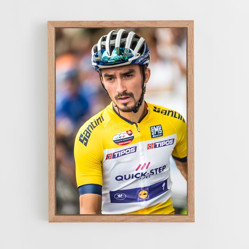 Poster L'Escapade Jaune – affiche Cyclisme (vue 4)